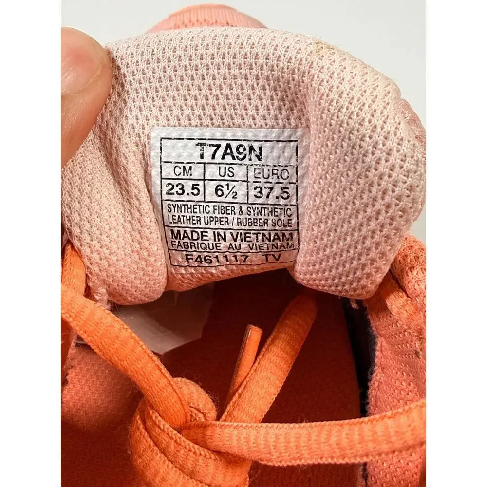 Asics GT-1000 6  Women's Sneakers  T7A9N Orange Size 6.5 - Picture 5 of 9